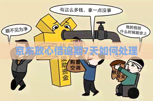 京东放心借逾期7天如何处理