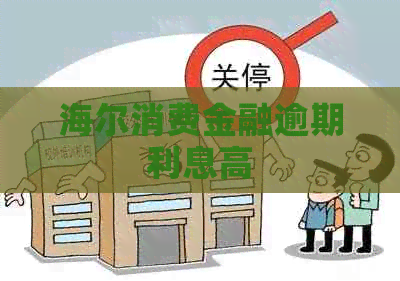 海尔消费金融逾期利息高