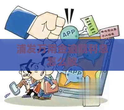 浦发万用金逾期利息怎么收