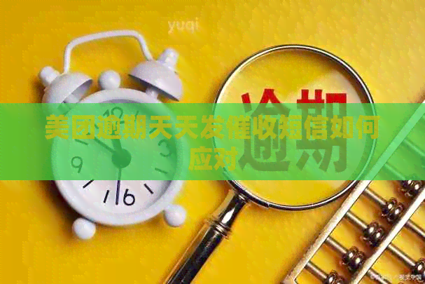 美团逾期天天发短信如何应对