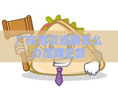 广东借呗逾期怎么办理期还款
