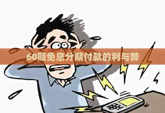 60期免息分期付款的利与弊