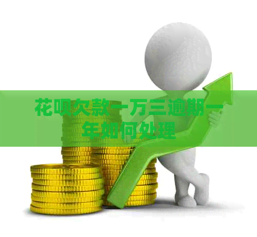 花呗欠款一万三逾期一年如何处理