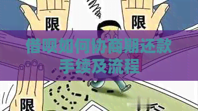借呗如何协商期还款手续及流程