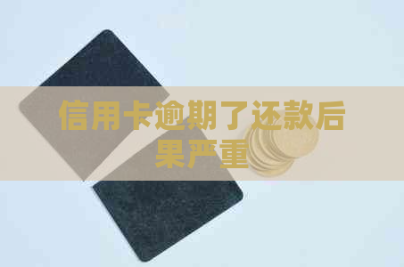 信用卡逾期了还款后果严重