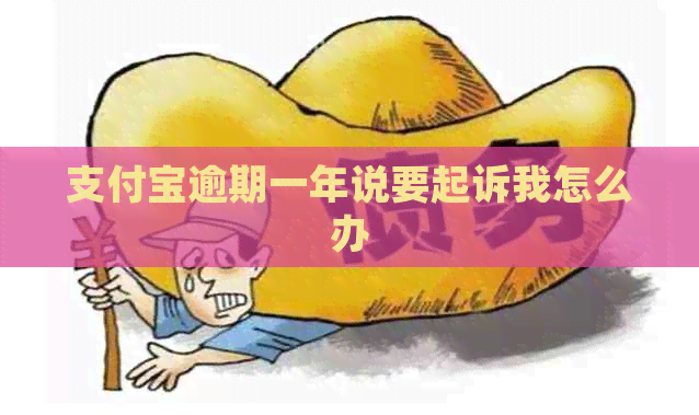 支付宝逾期一年说要起诉我怎么办