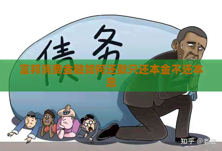 富邦消费金融如何还款只还本金不还本息