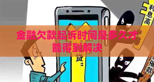 金融欠款起诉时间是多久才能得到解决