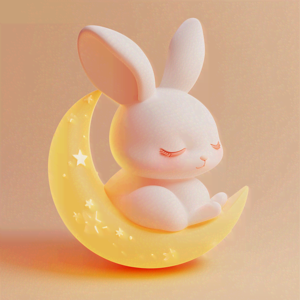 ai画兔子文案