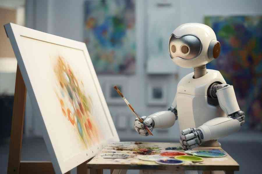 AI创作的画：侵权、艺术定位与版权问题探讨