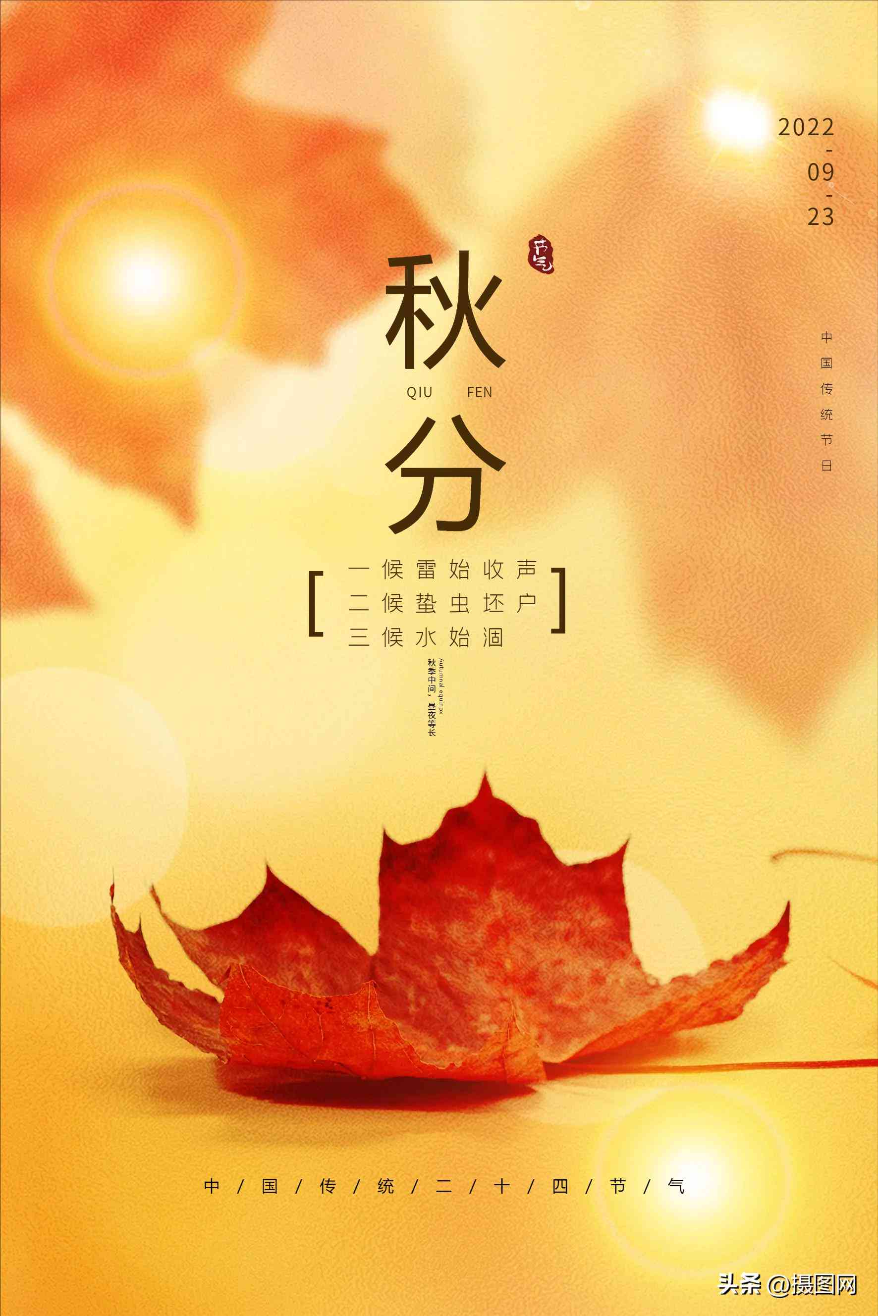 秋分海报手绘：创意绘制节气之美