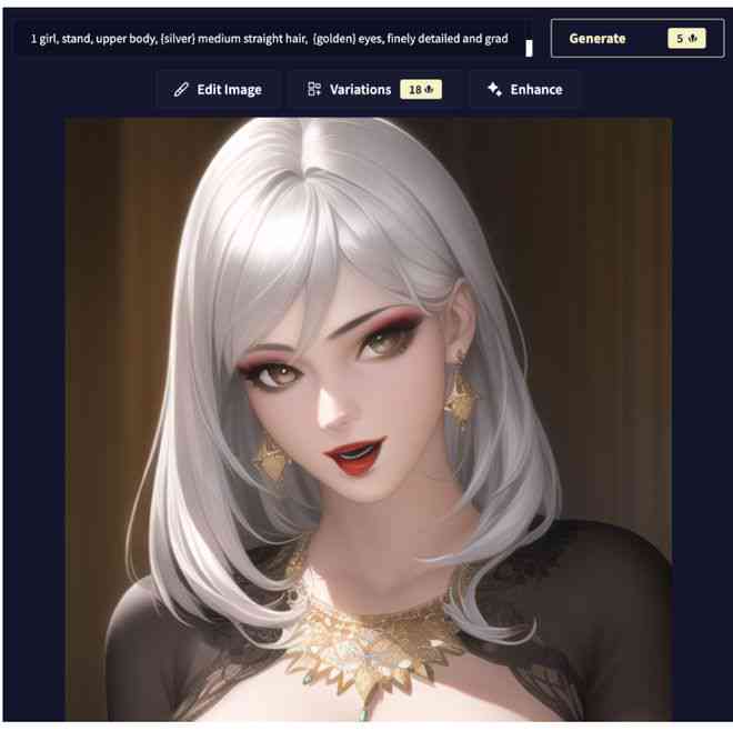 ai变脸女王的文案是什么