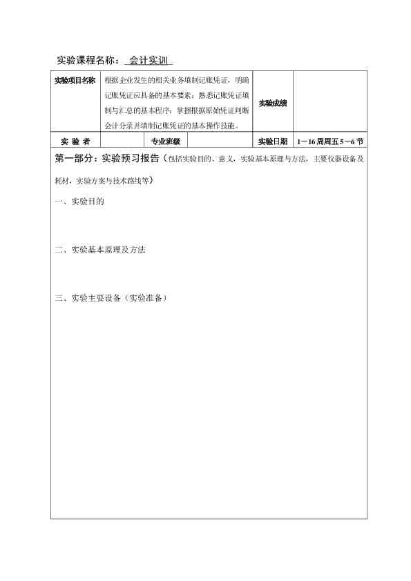 财务实训报告2000字：涵范文、总结及1500-3000字不同篇幅撰写指导