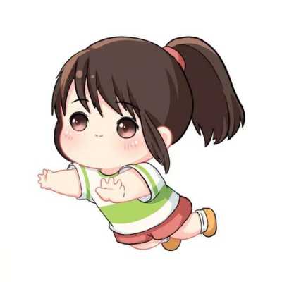 '卡通AI情侣头像：呆萌可爱女生专属设计'