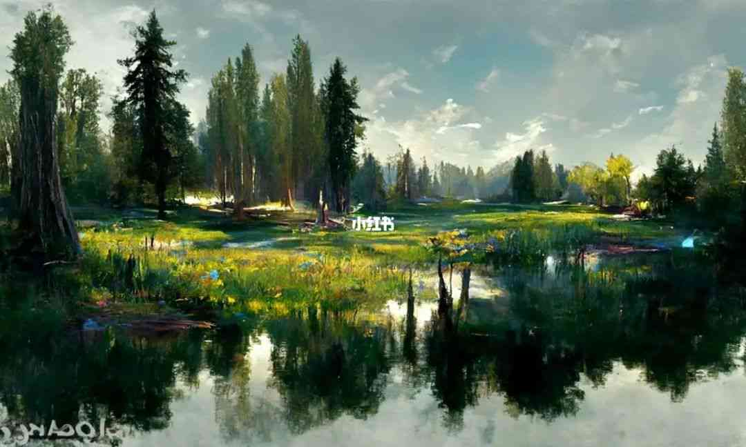 智能AI打造独特风景艺术画作