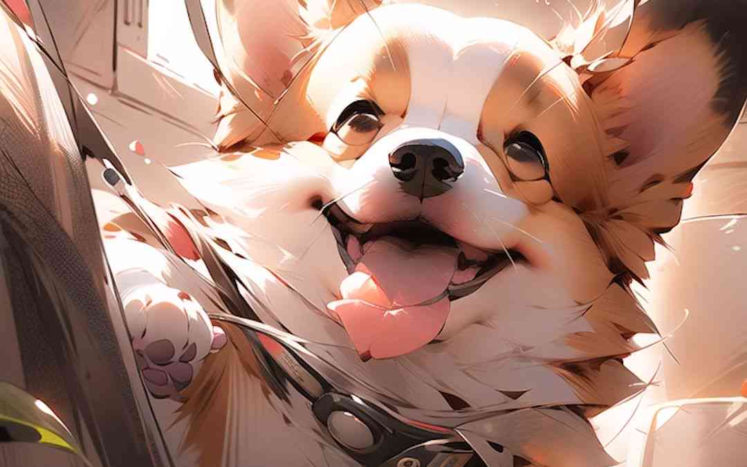 ai创作狗狗拟人