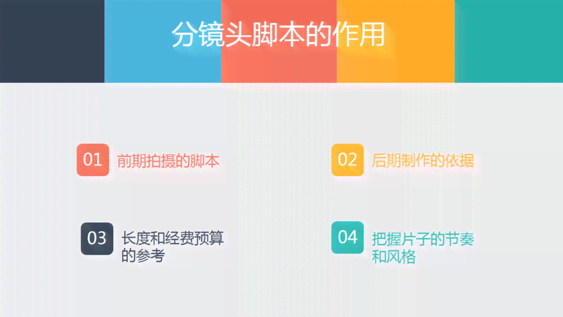 怎么让ai写分镜头脚本不乱动、不乱写、不乱画