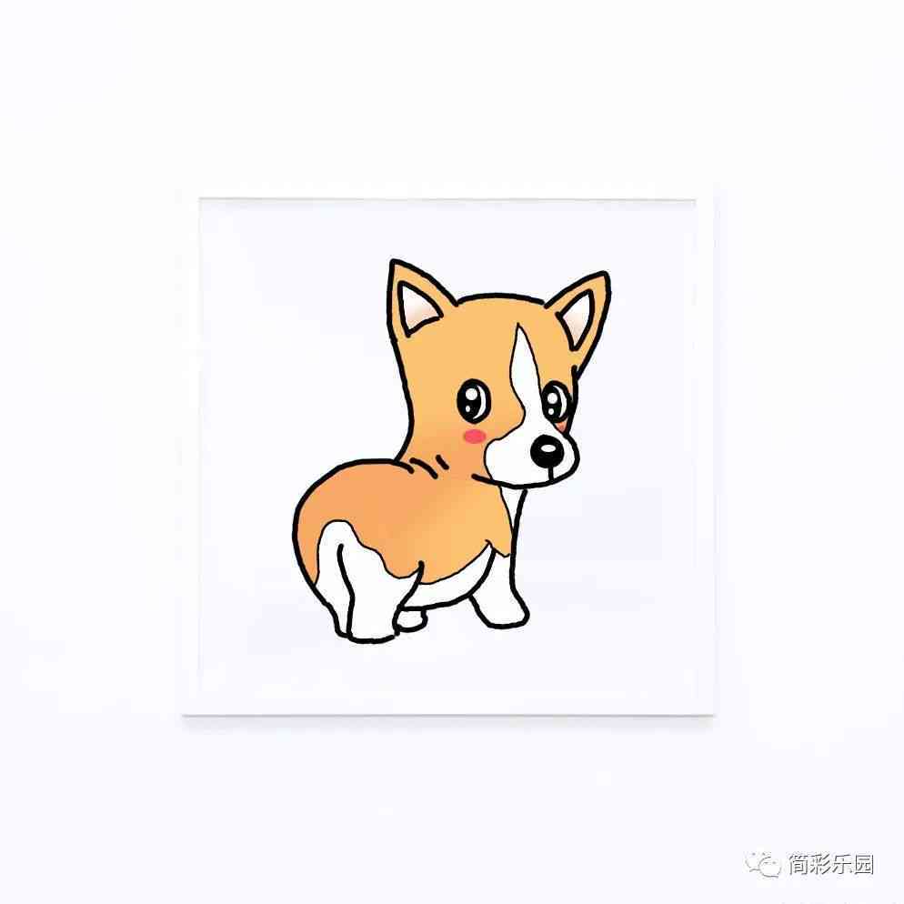 画狗狗：简单画法与热门博主教程，手绘狗全攻略
