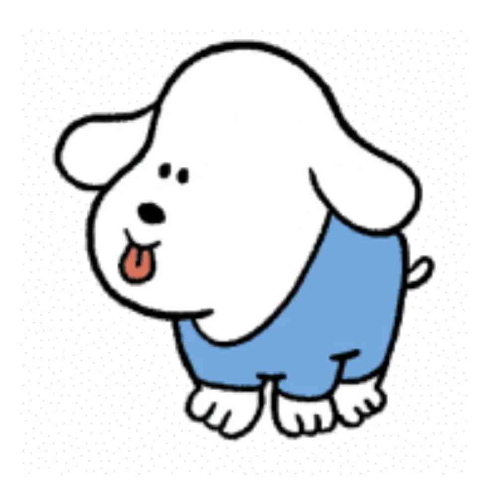 狗狗表情包：小狗卡通集锦