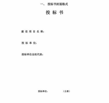 专业标书撰写格式指南与精选范文汇编