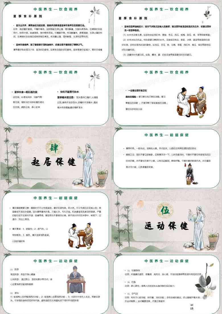 中医AI智能养生文案：综合养生主题与软文模板，百度文库精选集锦