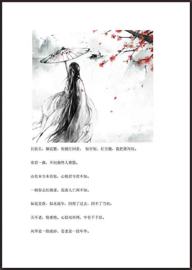 古典韵味：古风照片朋友圈诗意文案搭配