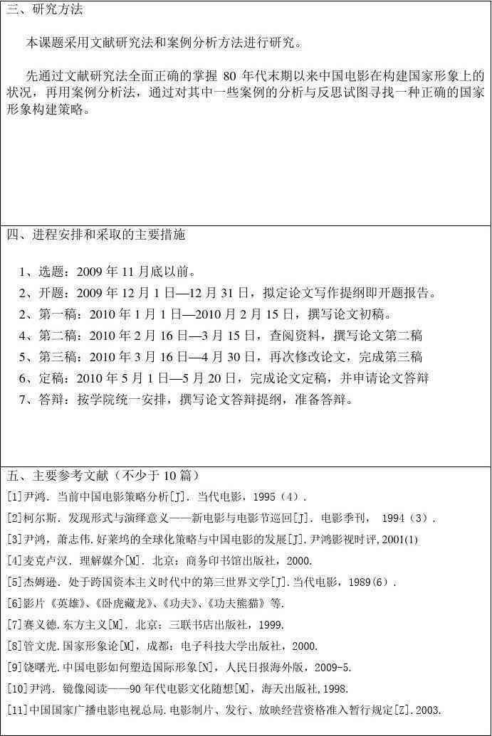 '基于AI技术的业论文课题研究报告模板与指导'