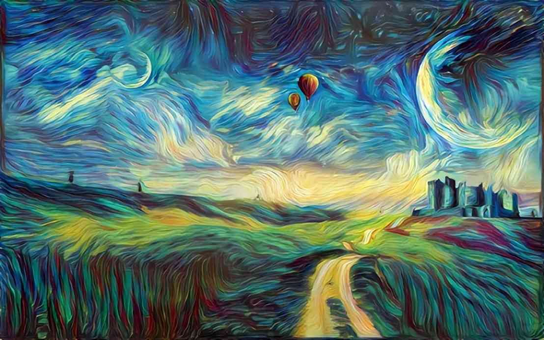 智能艺术：AI算法绘制的前沿创意画作