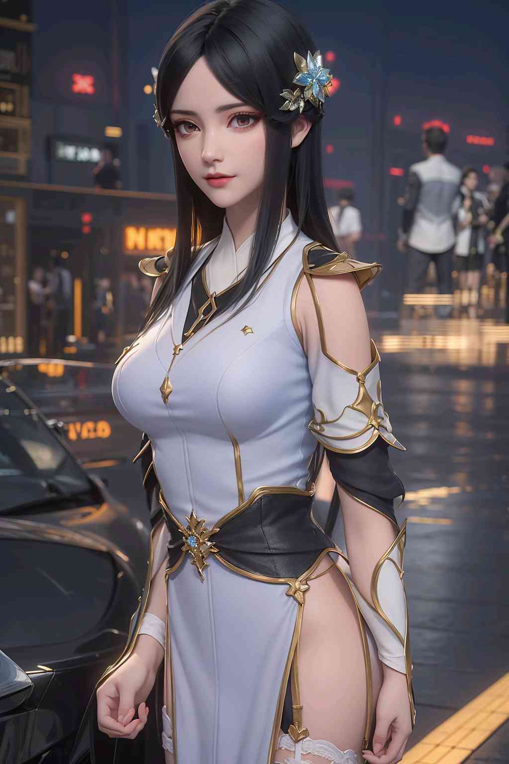 ai美女壁纸文案