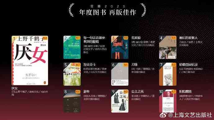 2023年度热门书单推荐：覆各类题材，解决你的阅读选择难题