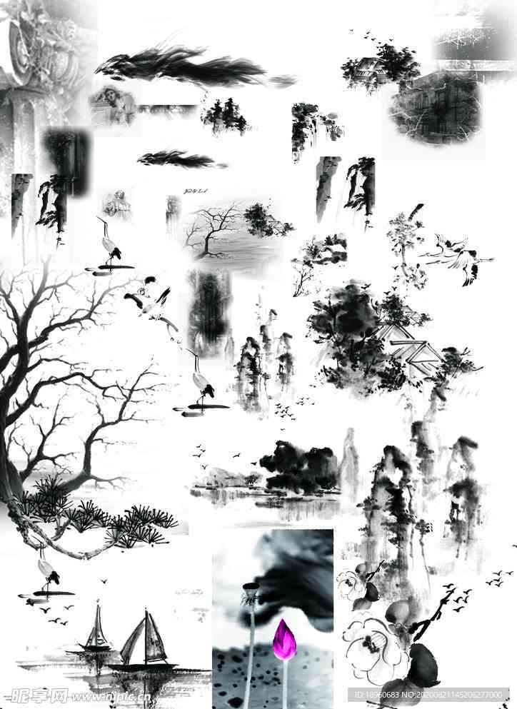 AI制作水墨效果：全面教程解析如何实现水墨画效果