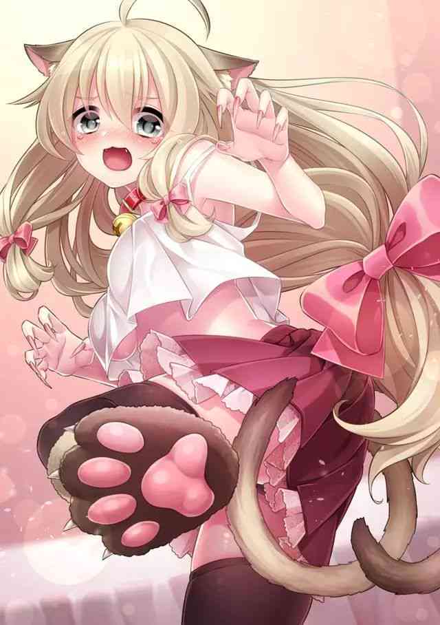 二维世界魅力猫咪插画：涵猫娘、猫耳少女、Q版猫咪等多种风格精选集
