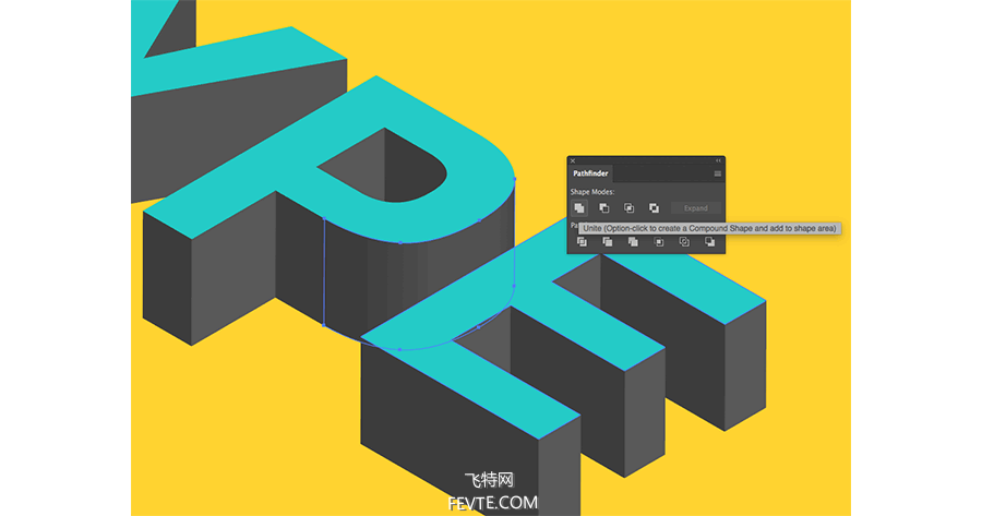 ai英文字体创作