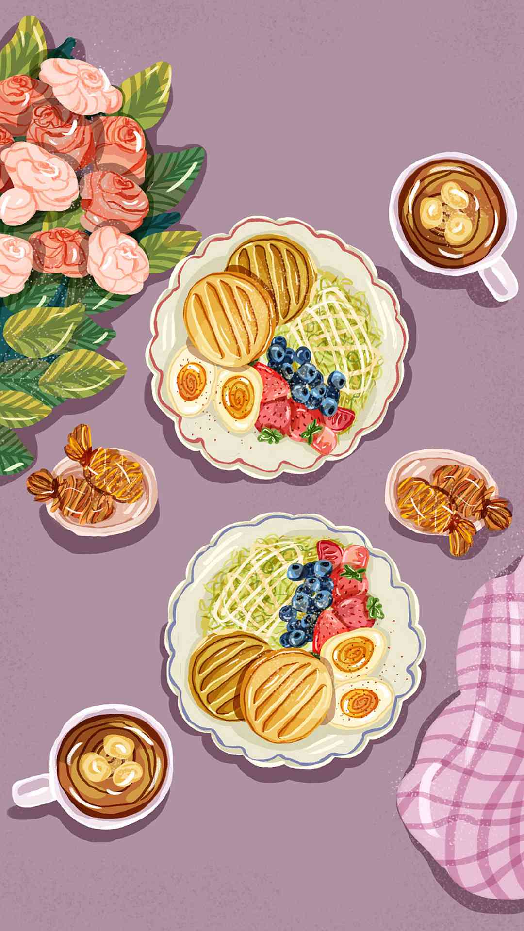 创意美食插画资源集锦
