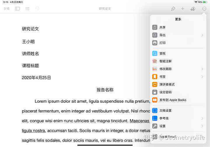iPad学术写作利器：论文撰写专用推荐