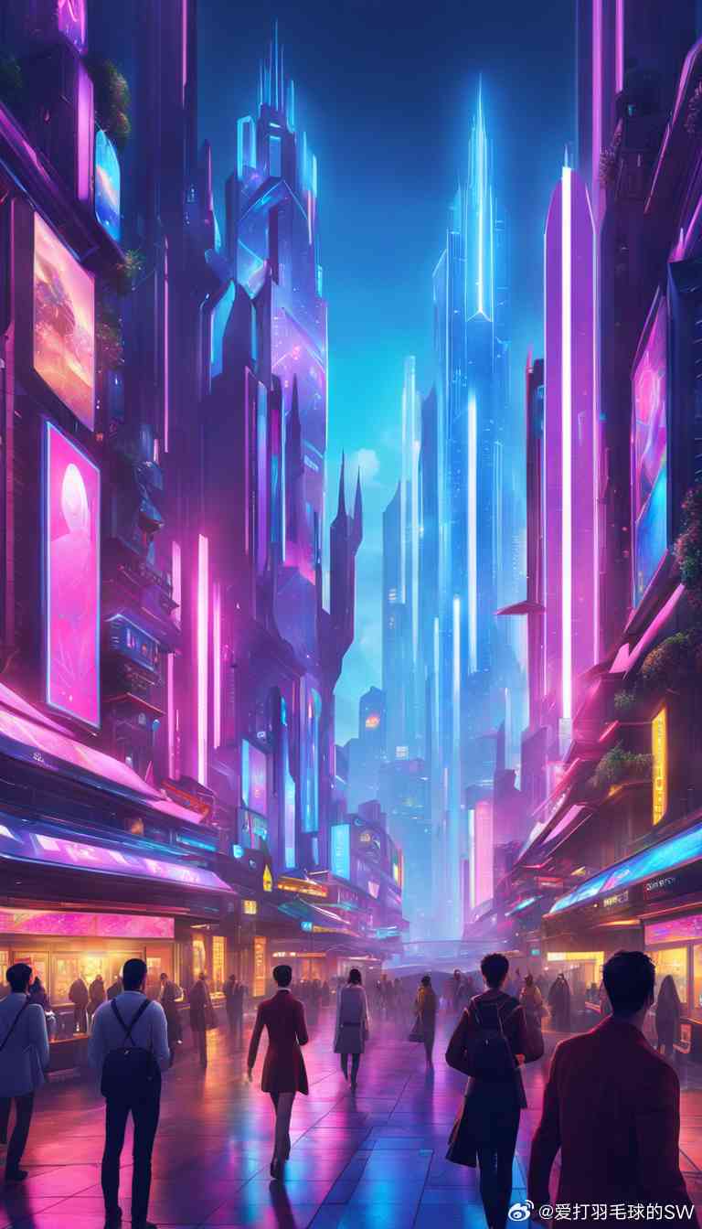 AI港漫风创作：探索未来城市生活与科幻元素的跨界融合