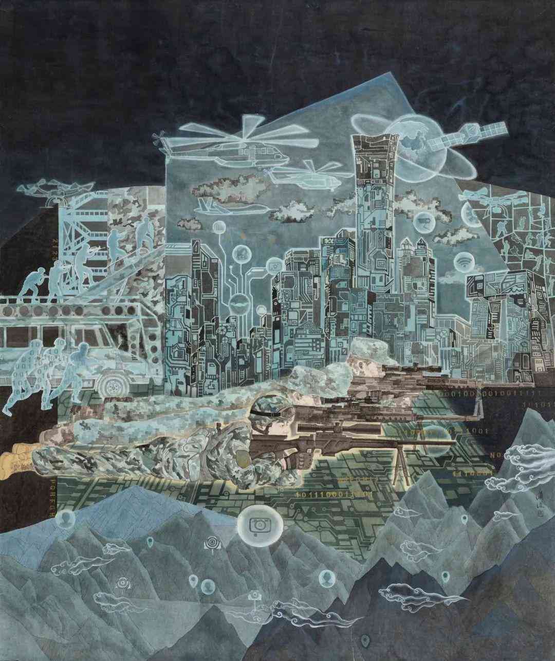 国展创作AI绘画作品：如何制作与内容创作全解析