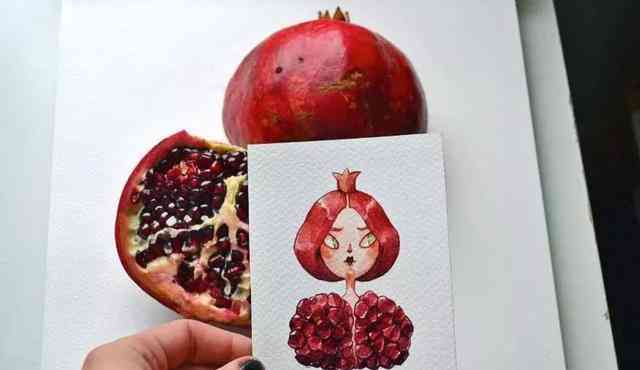创意果味插画集：探索美水果的艺术魅力