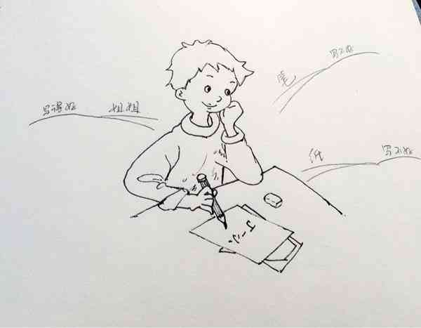 掌握写作技巧：全方位简笔画指南，解决写作难题与灵感阻塞