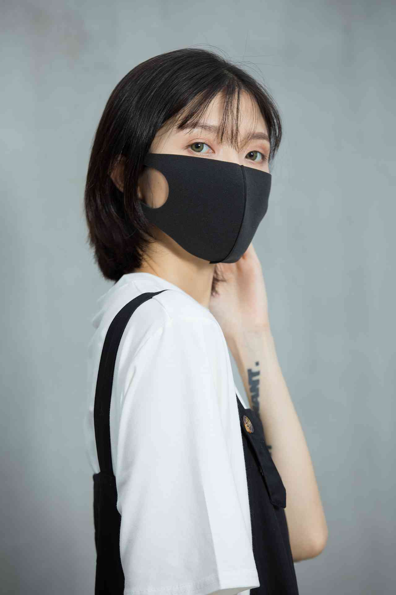 ai口罩拍照文案怎么写