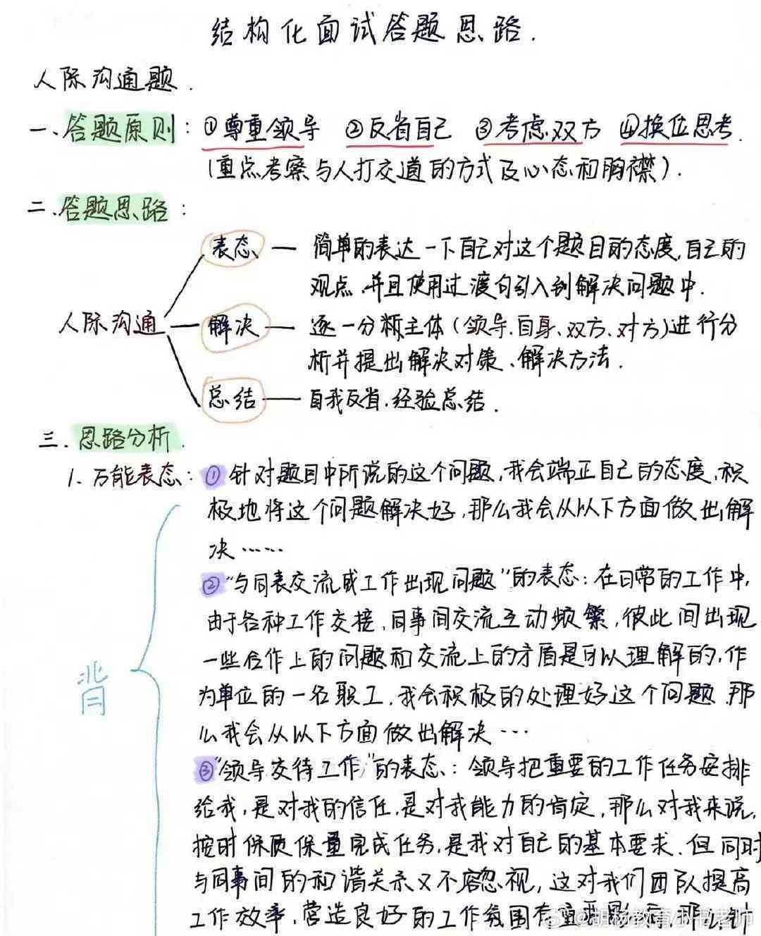 答题套路：动作描写、结构化面试、点面结合及线索作用综合指南