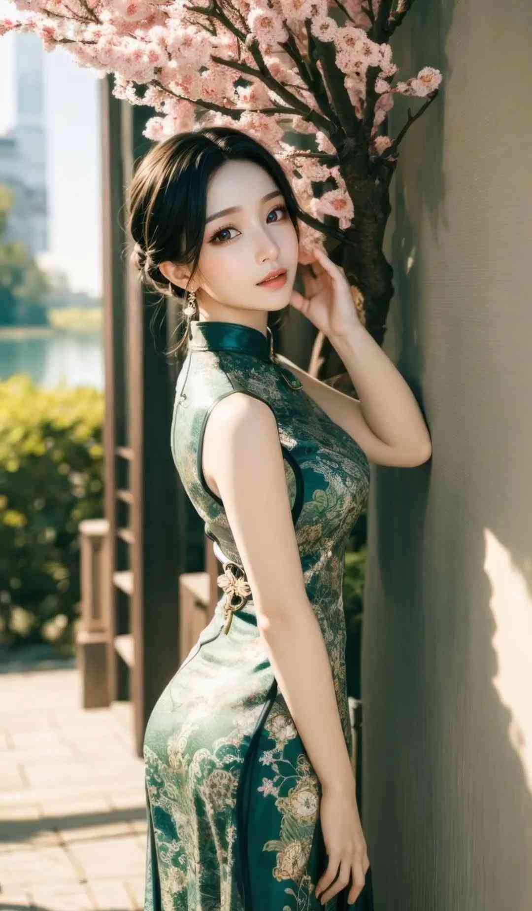 ai旗袍变装的文案是什么：软件介绍与示例展示