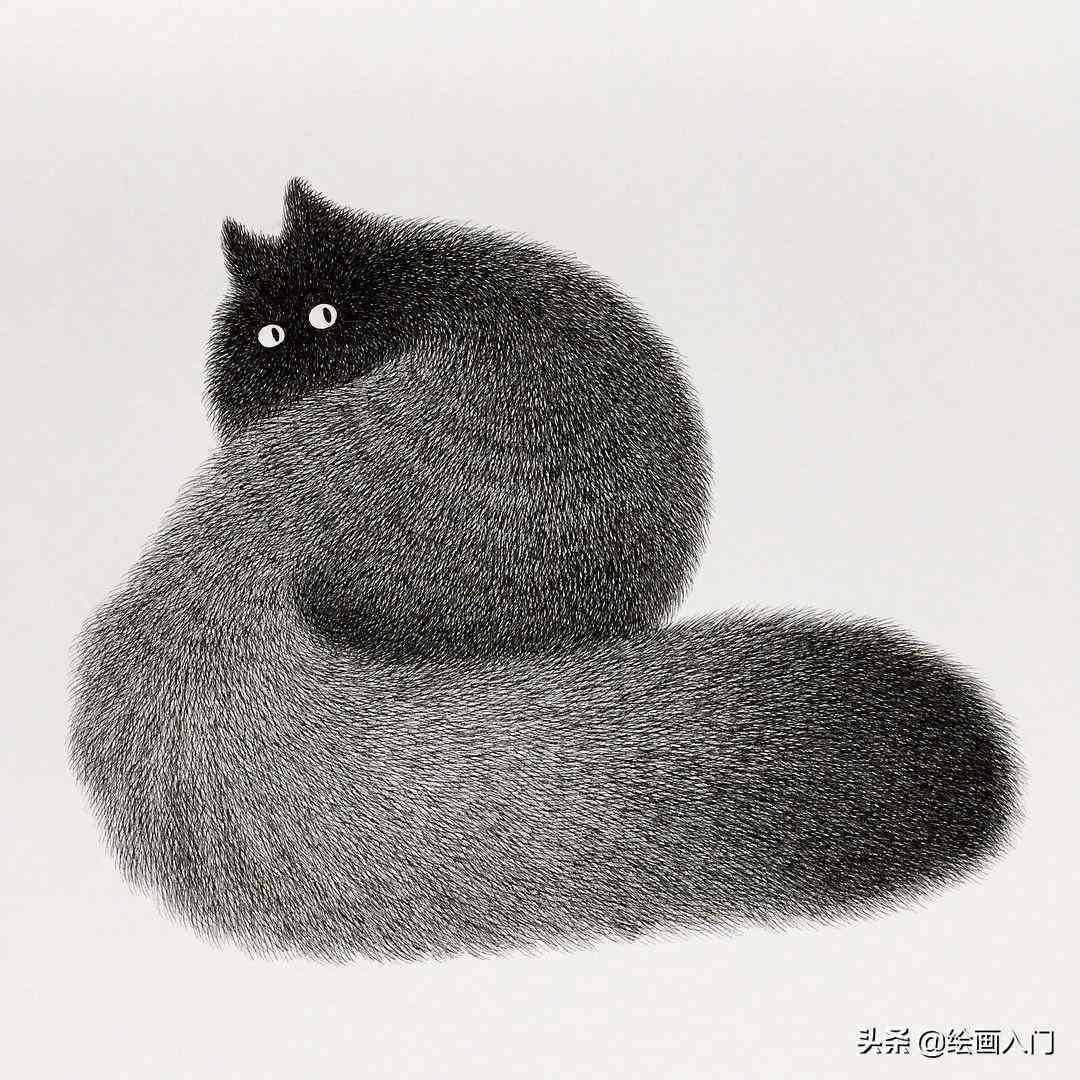 猫咪趣味AI绘画：毛茸茸的创意小可爱速递