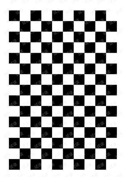智能AI实时绘制高清棋盘格图案
