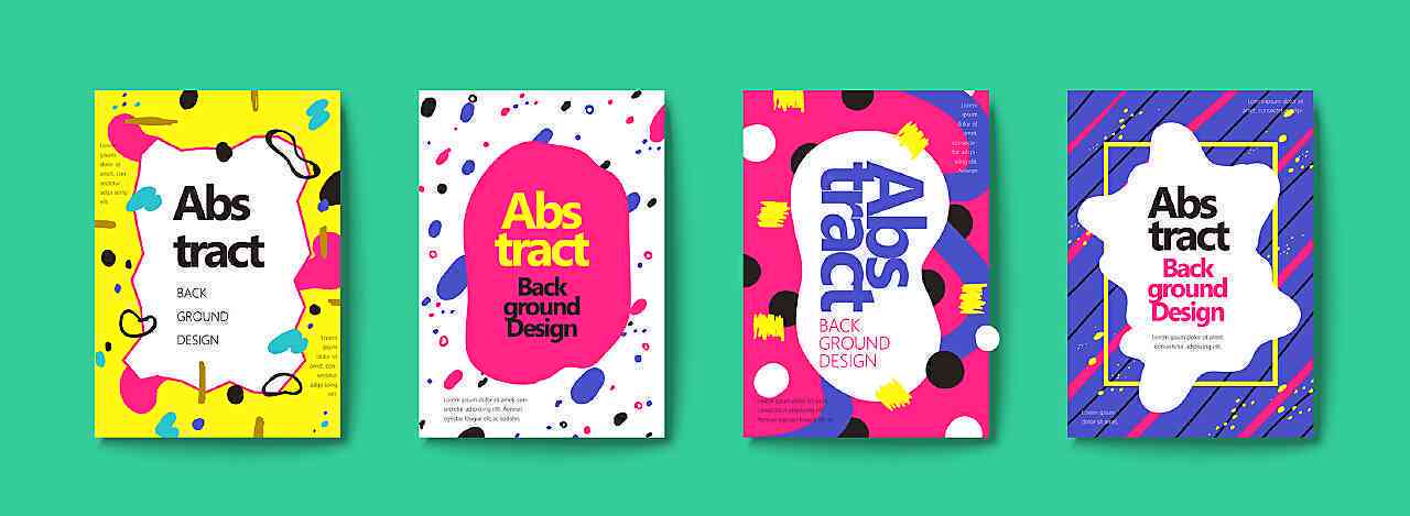 AI文案设计全套素材：线条海报模板、创意元素及实用工具一站式搜索解决方案