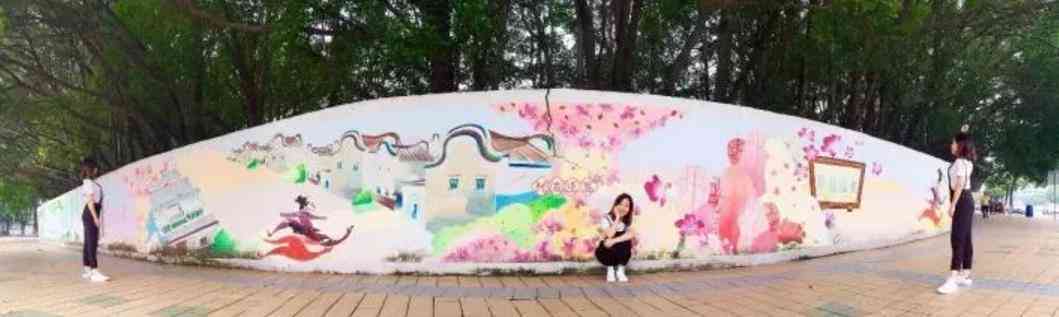绚丽花海手绘艺术：绘制浪漫色彩斑斓的视觉宴