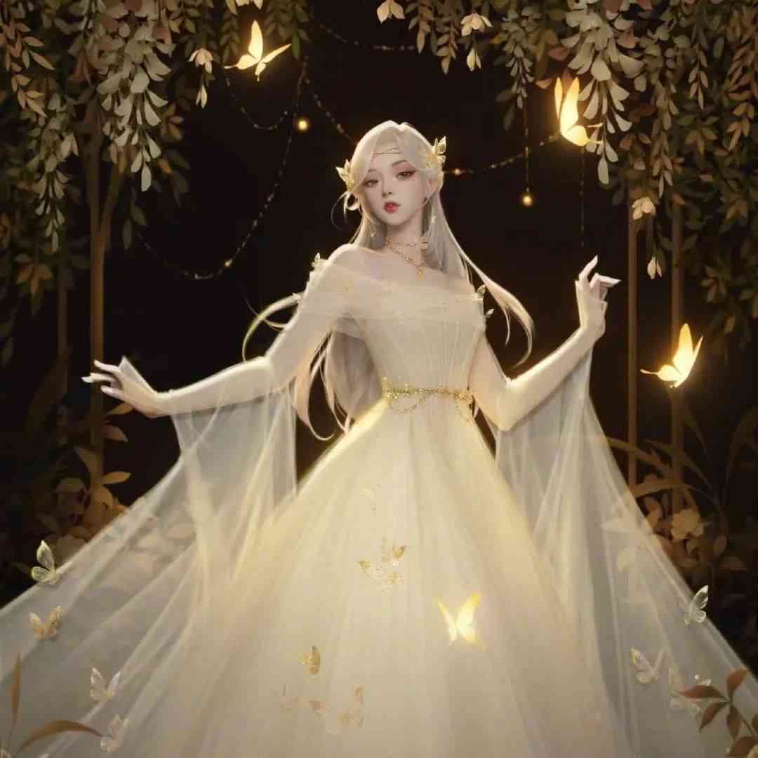 ai婚纱美女文案怎么写