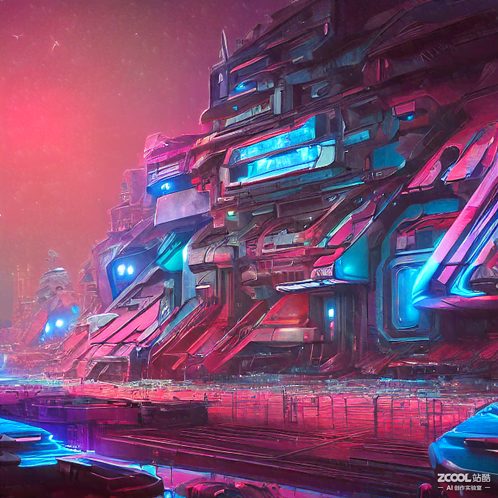 太空歌剧院ai画作创作背景