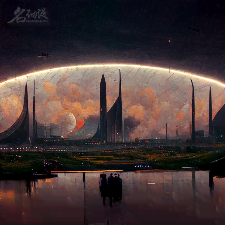 太空歌剧院ai画作创作背景