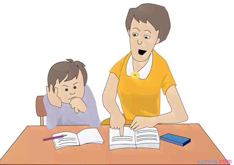 妈妈教孩子做作业的简笔画：步骤详解与亲子互动指南